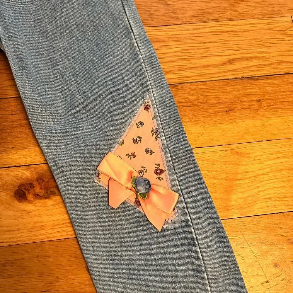 Vintage 1990s Patchwork Tickle Me!‎ Jeans
